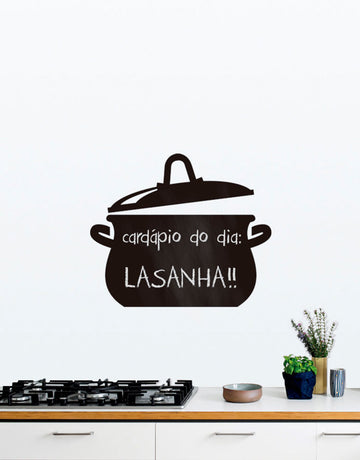 Adesivo de Lousa Formas Panela