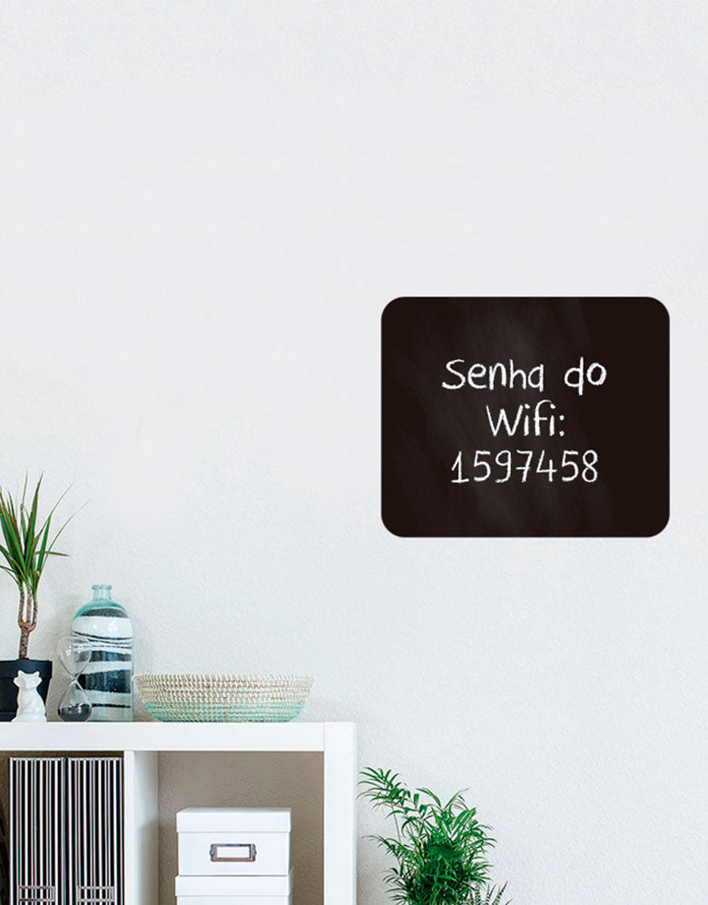 Adesivo de Lousa Formas Retângulo