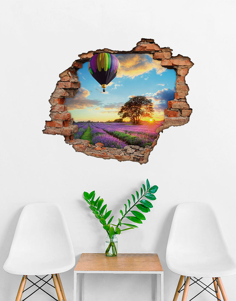 Adesivo Decorativo Buraco 3D Balão