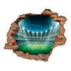 Adesivo Decorativo Buraco 3D Estádio de Futebol