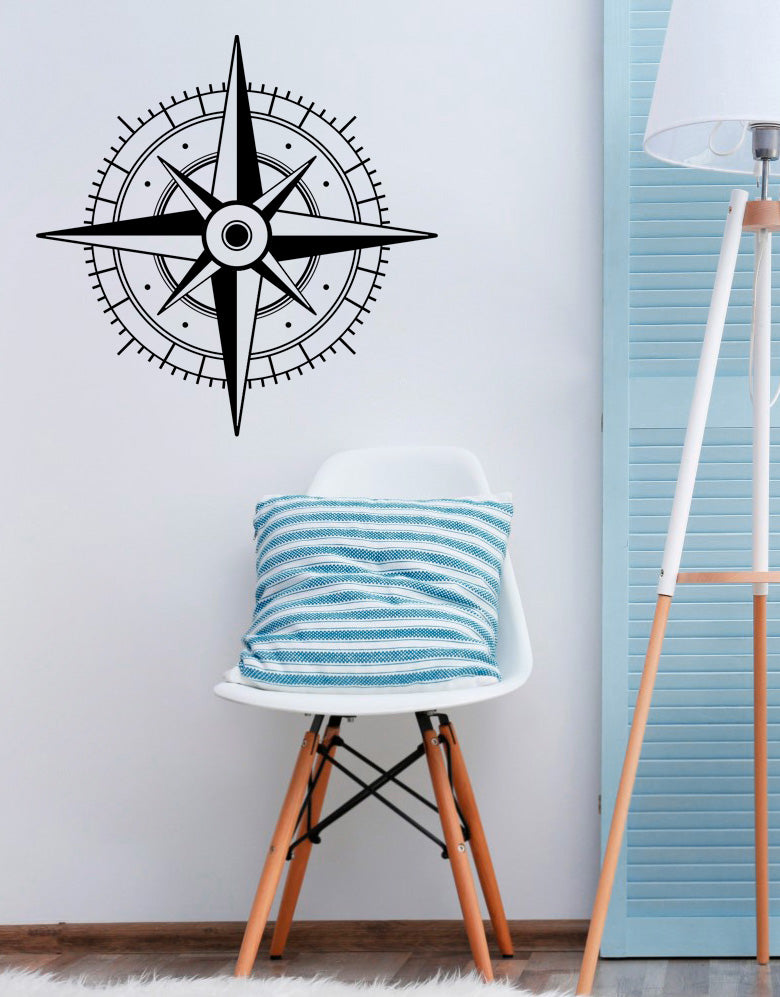 Adesivo Decorativo Rosa dos Ventos