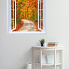Adesivo de Janela Floresta de Outono