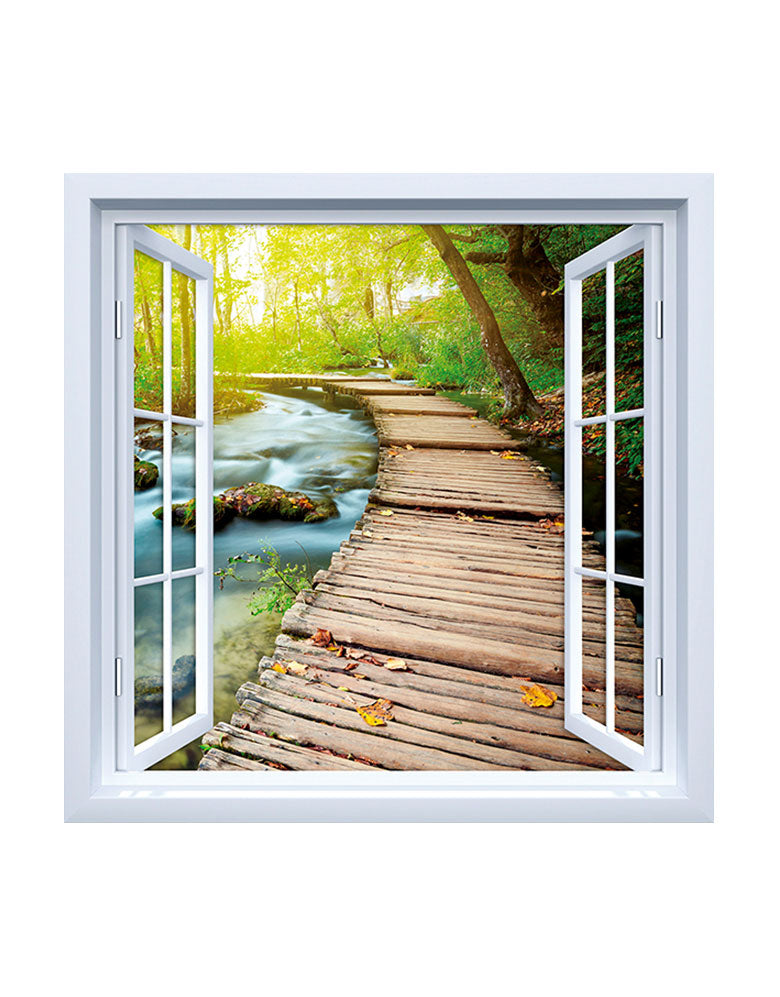 Adesivo de Janela Passagem do Lago