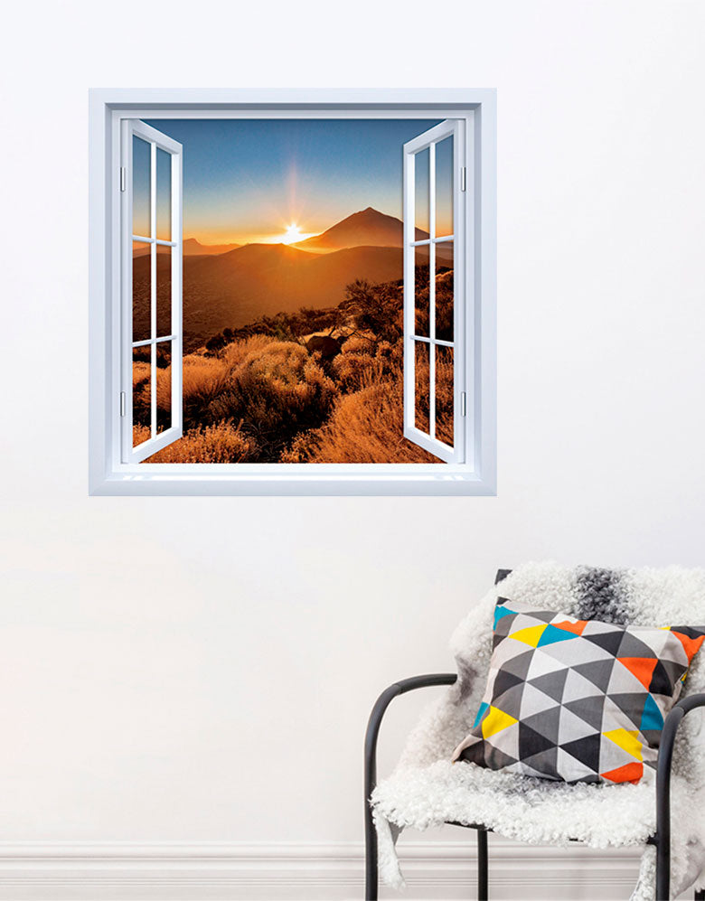 Adesivo de Janela Pôr do Sol