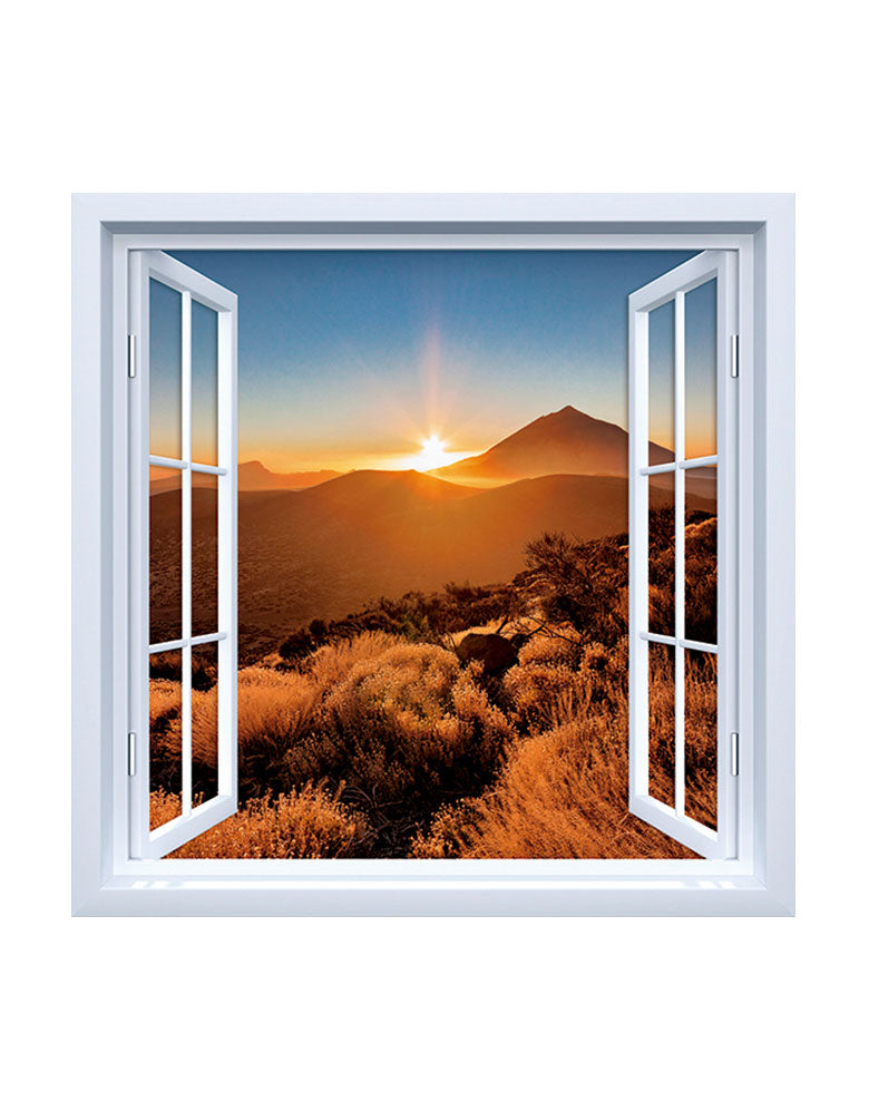 Adesivo de Janela Pôr do Sol
