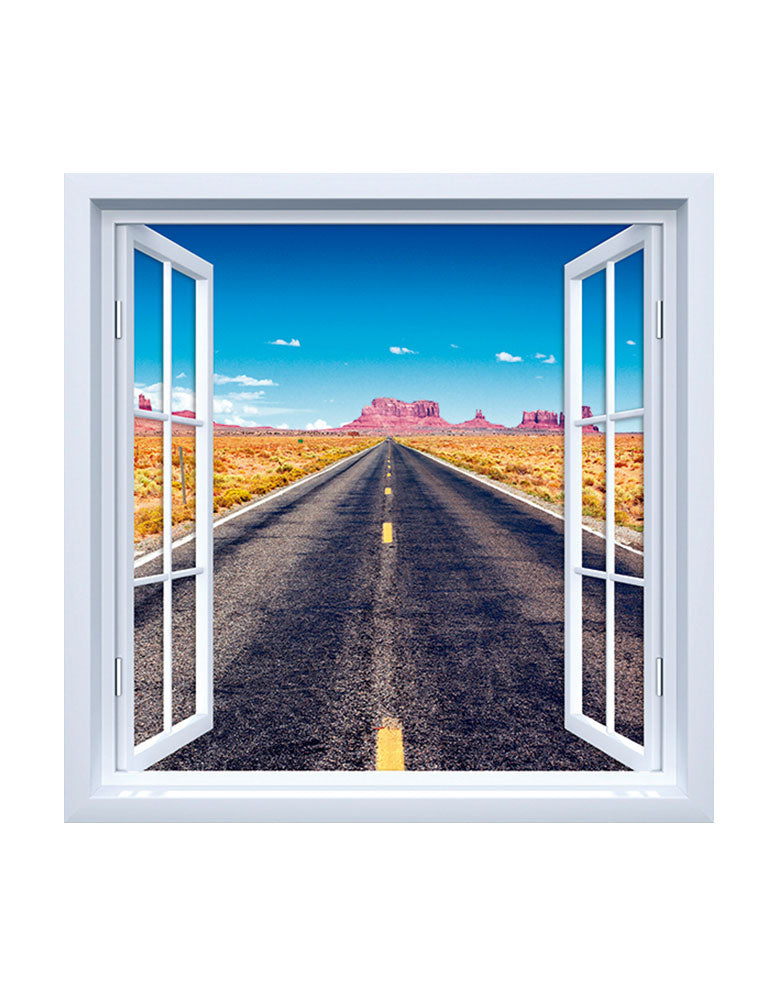 Adesivo de Janela Rota 66