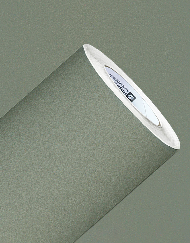 Adesivo para Envelopamento Verde Oliva Fosco