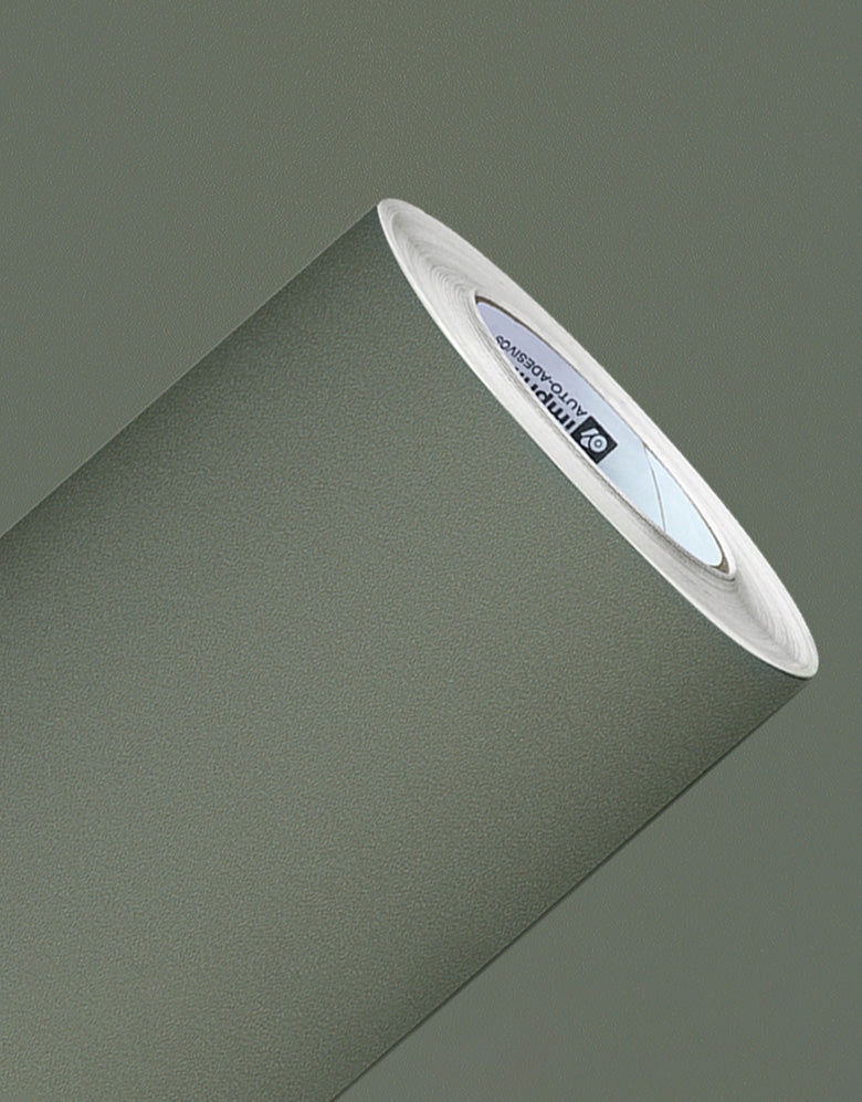 Adesivo Jateado Verde Oliva Fosco