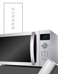 Adesivo para Microondas Branco Brilho