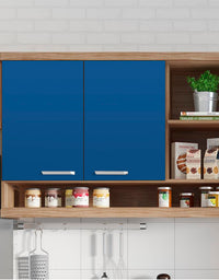 Adesivo de Envelopamento Azul Médio