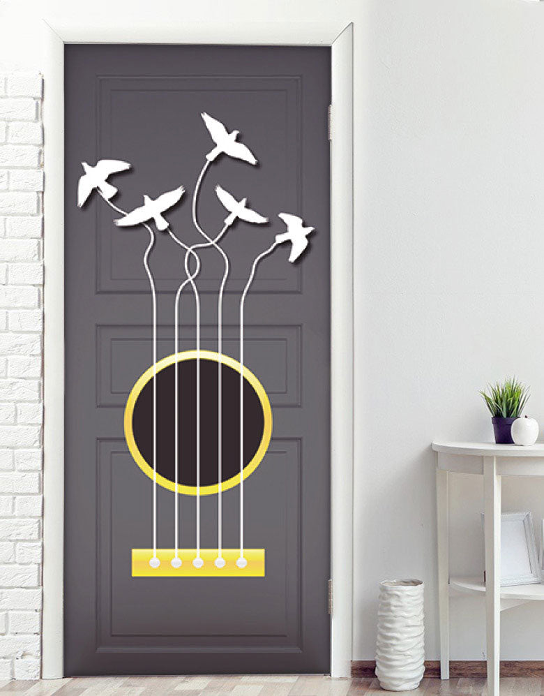 Adesivo Para Porta Cordas de Violão