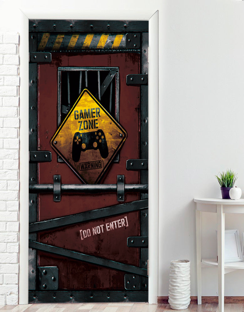 Adesivo para Porta Game Zone Level 1