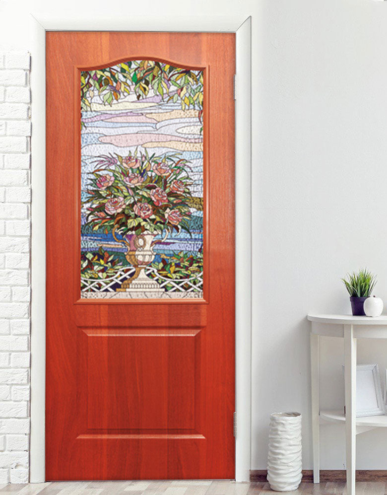 Adesivo Para Porta Madeira Jardim