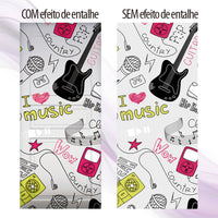 Adesivo para Porta Musicas Pop