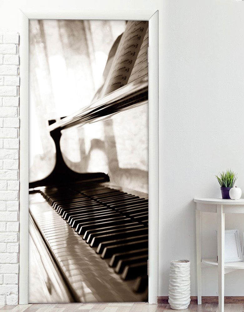 Adesivo Para Porta Piano