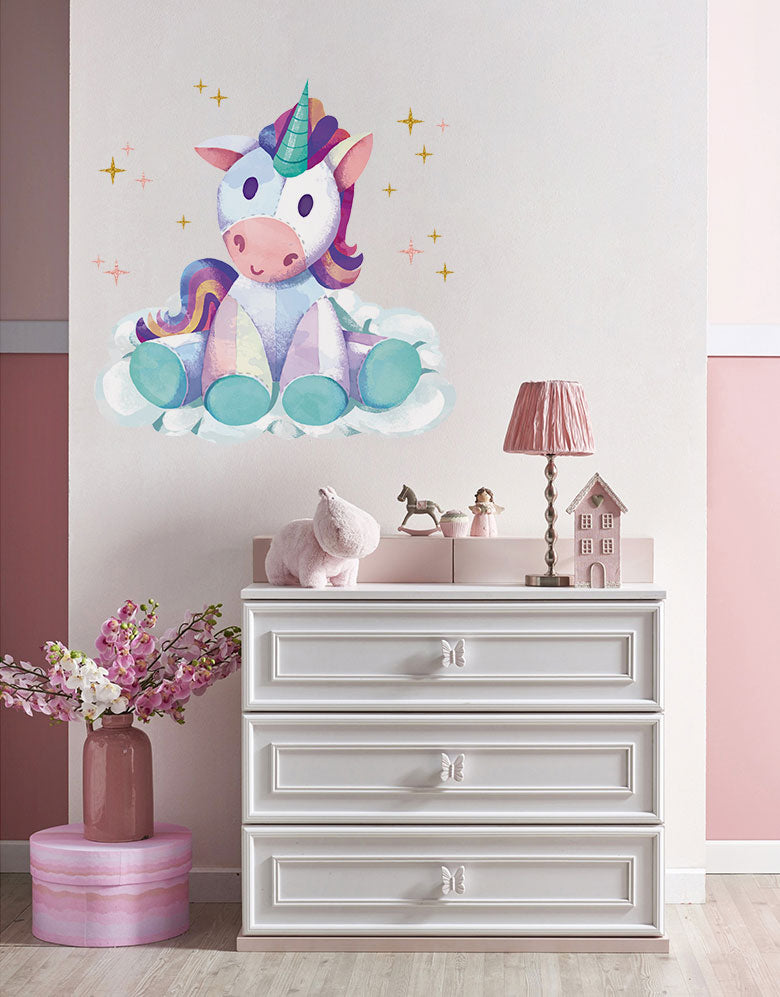 Adesivo Decorativo Unicórnio Infantil