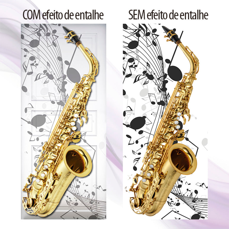 Adesivo para Porta Saxofone