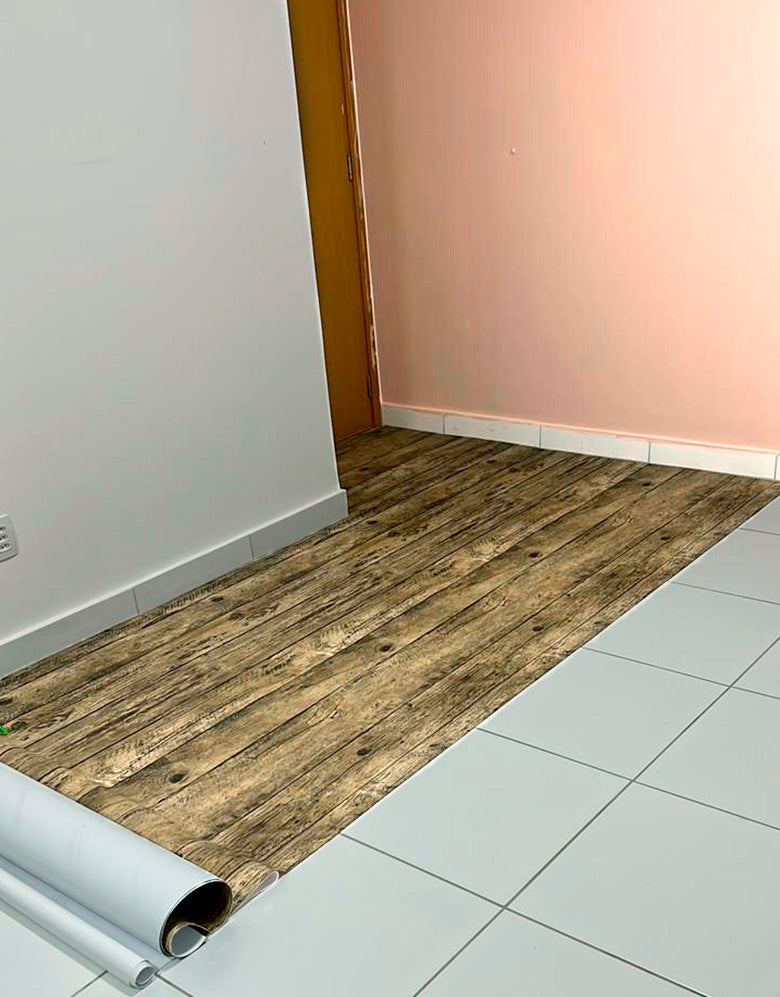 Adesivo para Chão Tábua