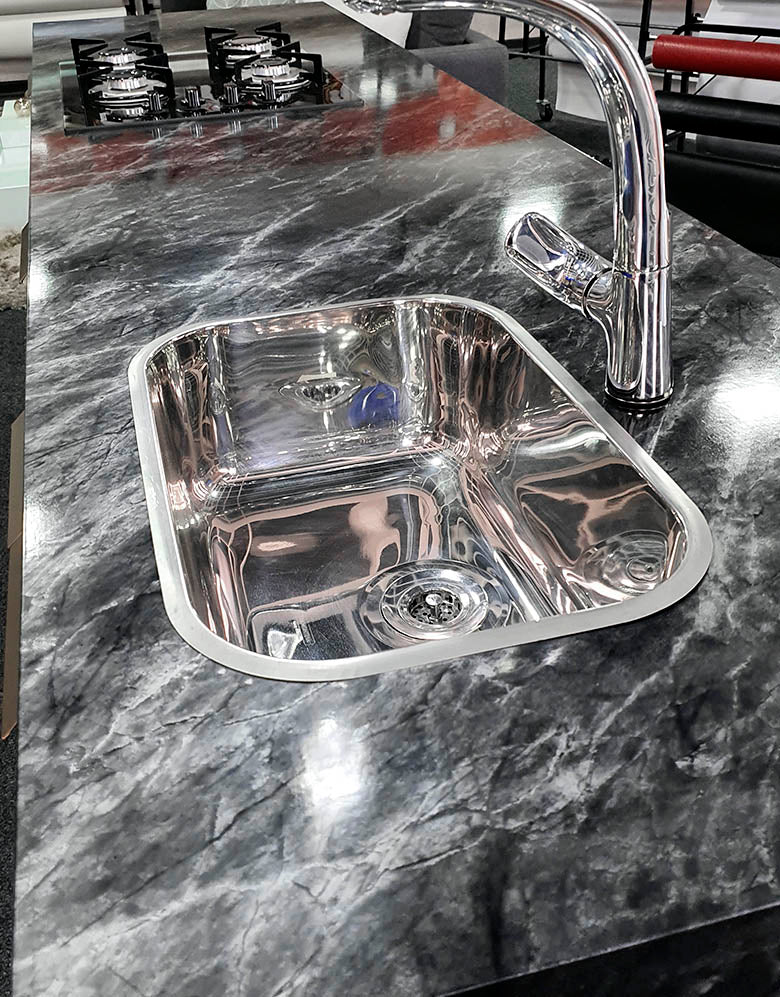 Revestimento Adesivo Mármore Silver Black