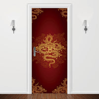 Adesivo para Porta Dragão Chinês