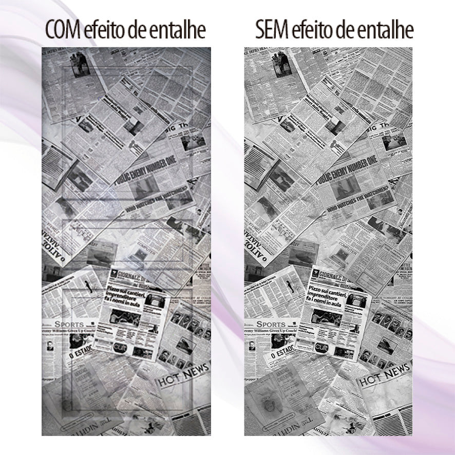 Adesivo para Porta Jornal