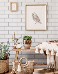 Papel de Parede Adesivo Brick Metro Snow