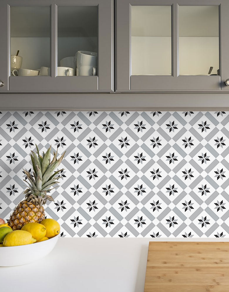 Papel de Parede Adesivo Azulejo Modern