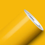 Adesivo de Envelopamento Amarelo Médio Brilho