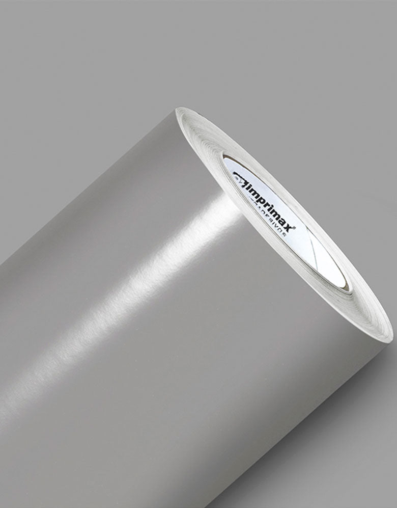 Adesivo de Envelopamento Cinza Claro Brilho