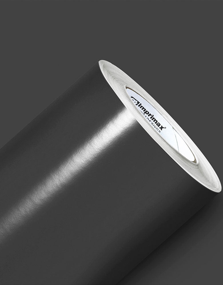 Adesivo de Envelopamento Cinza Escuro Brilho