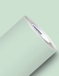 KIT DE 5 ROLOS - 1,00m x 60cm - Adesivo de Envelopamento Verde Menta Fosco