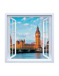 Adesivo de Janela Big Ben Londres