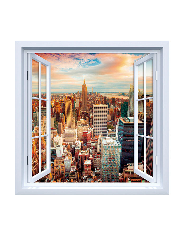 Adesivo de Janela Cidade