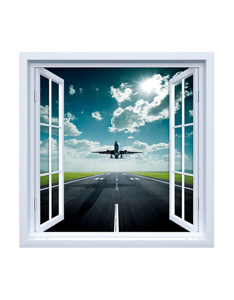 Adesivo de Janela Decolagem