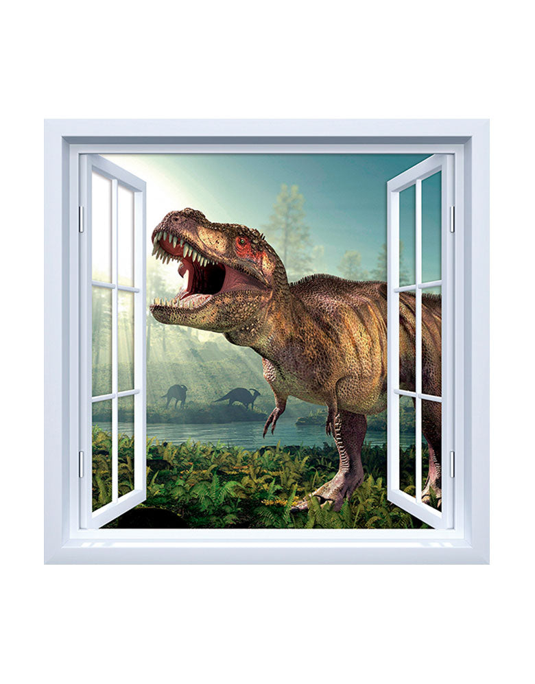 Adesivo de Janela Dinossauro