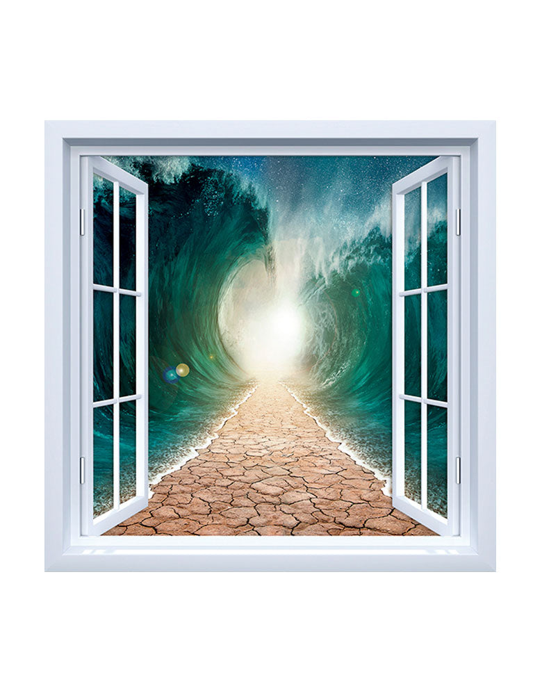 Adesivo de Janela Mar Aberto