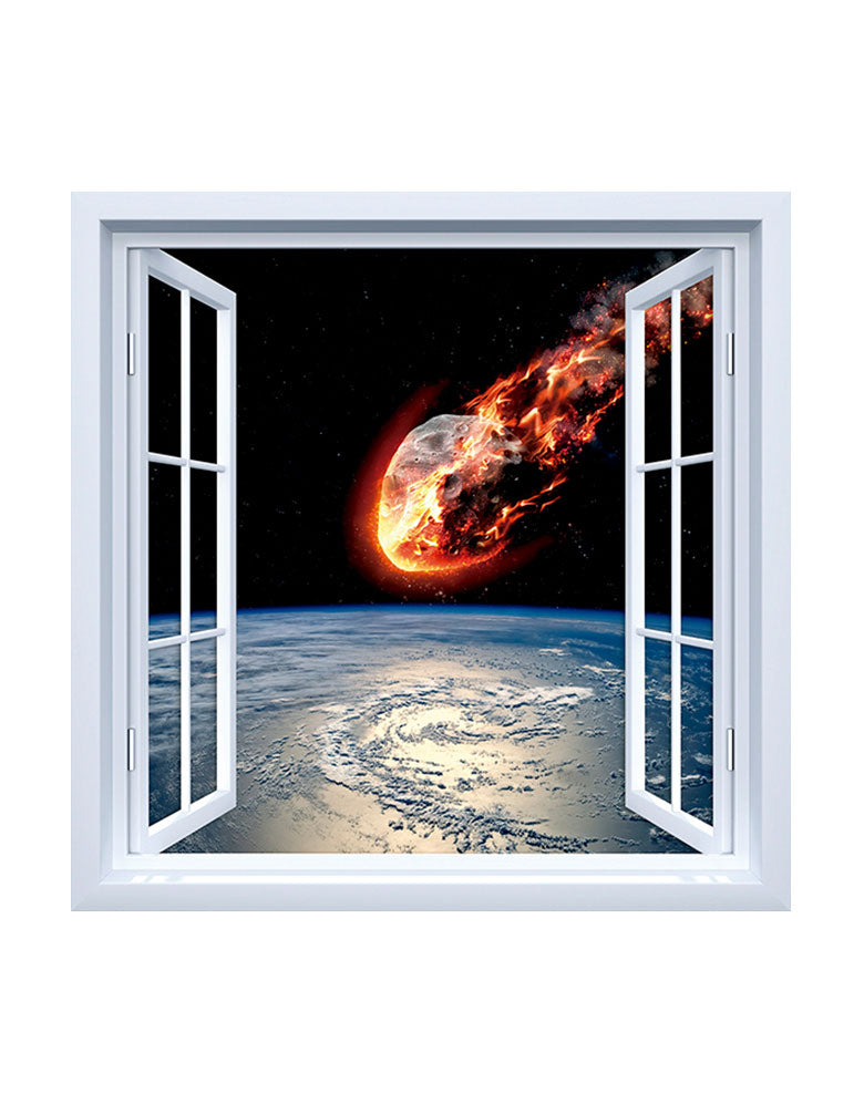 Adesivo de Janela Meteoro