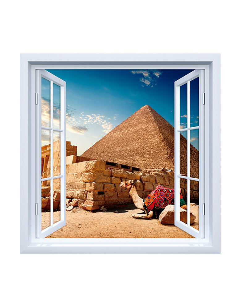 Adesivo de Janela Pirâmide