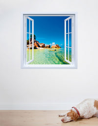 Adesivo para Janela Águas Cristalinas