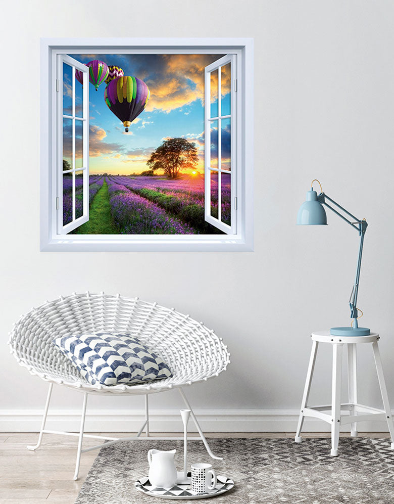 Adesivo de Janela Balões