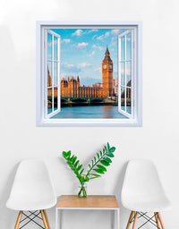 Adesivo de Janela Big Ben Londres