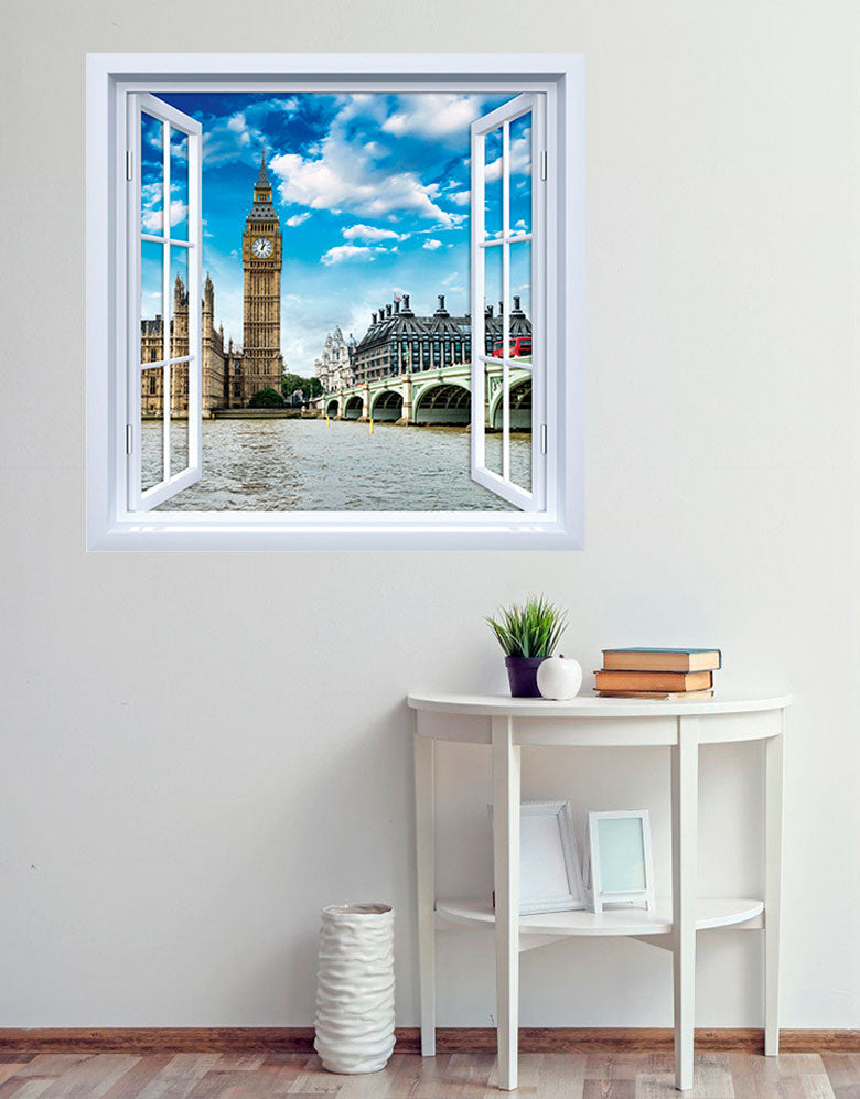 Adesivo de Janela Big Ben