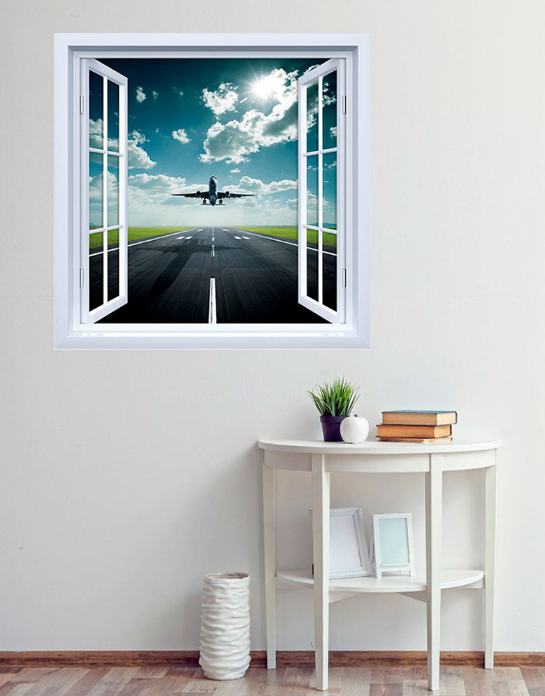 Adesivo de Janela Decolagem