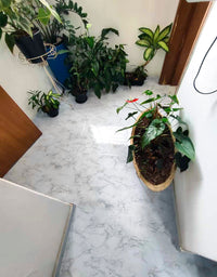 Adesivo para Chão Mármore Lunare Brilho