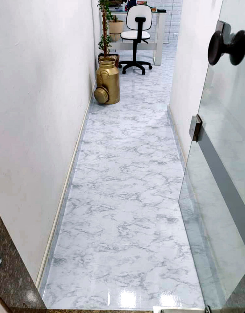 Revestimento Adesivo Mármore Lunare Brilho