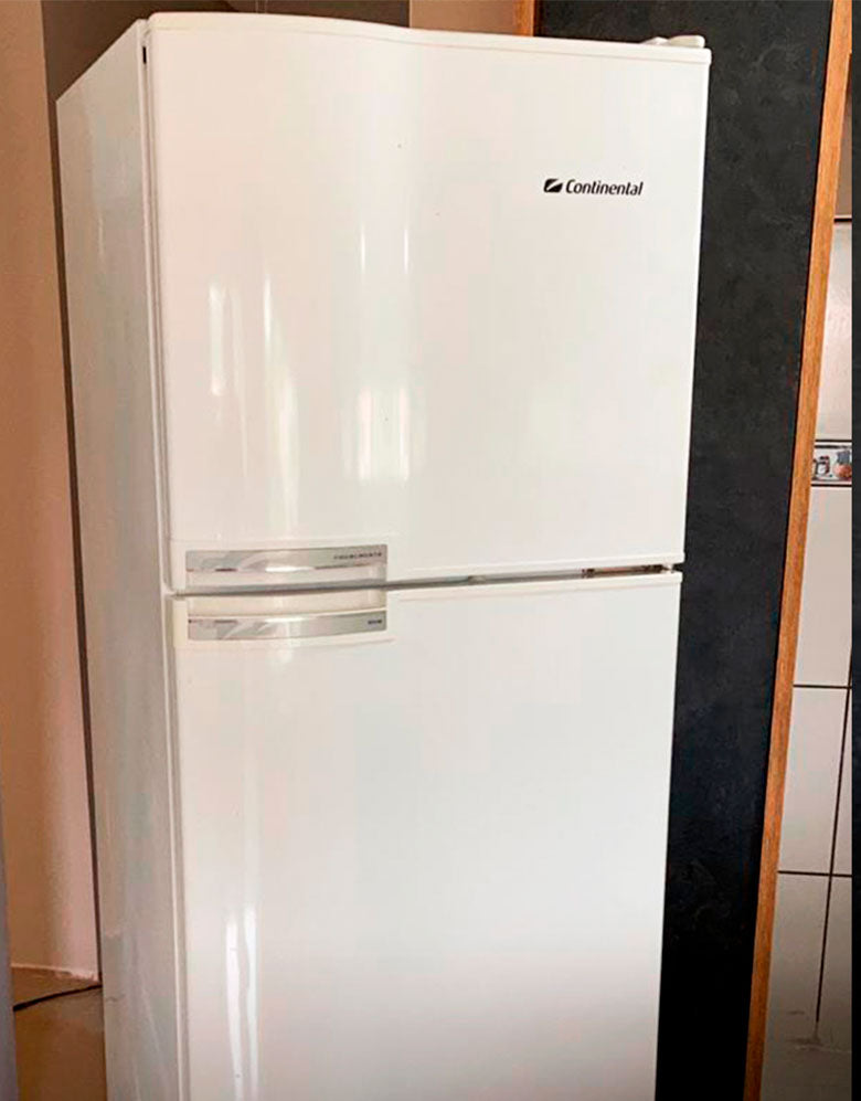 Adesivo para Geladeira Branco Brilho