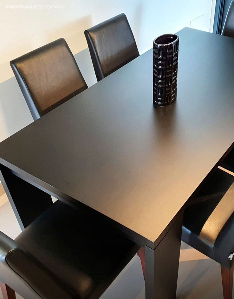 Adesivo para Mesa Preto Fosco