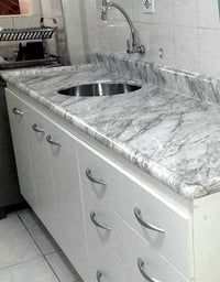 Revestimento Adesivo Mármore Carrara Perolizado