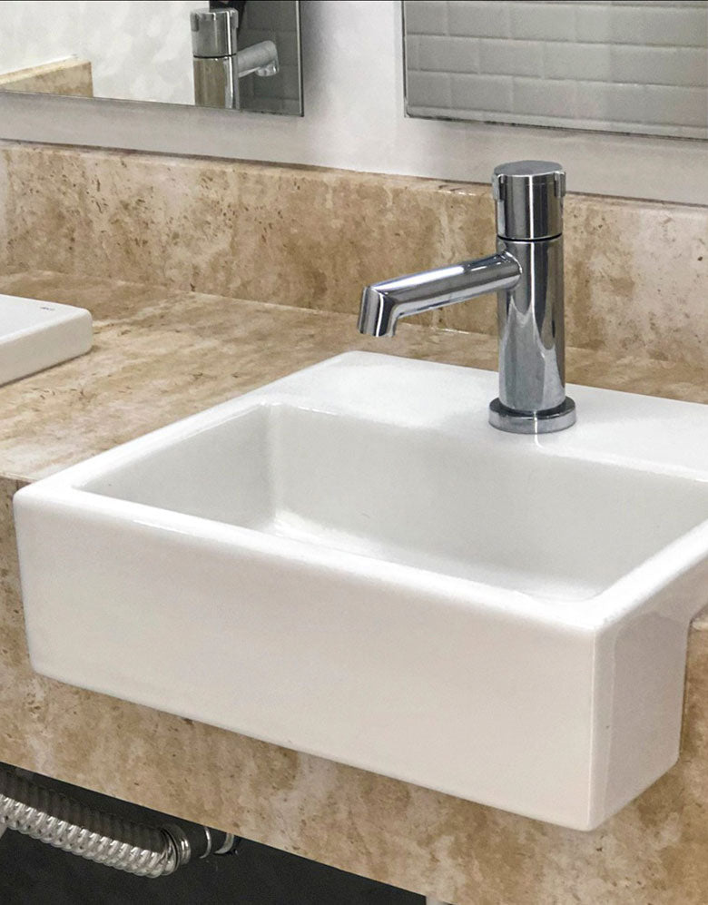 Adesivo para Pia Mármore Travertino Brilho