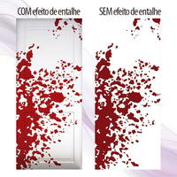 Adesivo para Porta Blood Splash